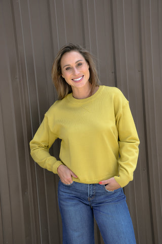 Heavy Solid Pullover Sweater