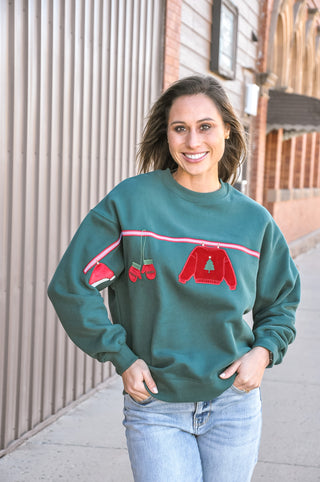 Holiday Clothesline Fleece