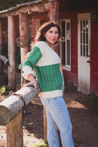 Chunky Knit Colorblocked Sweater | JQ Clothing Co.