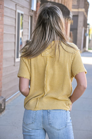 Honeycomb Pocket Waffle Top