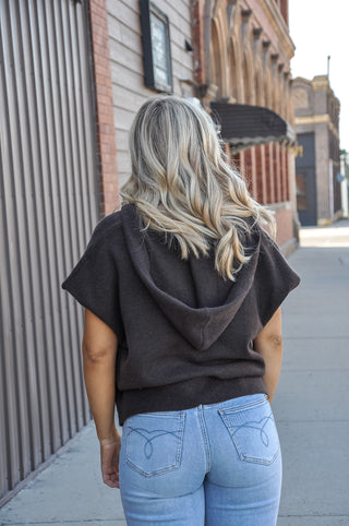 Hoodie Sweater Cardigan W/Pockets