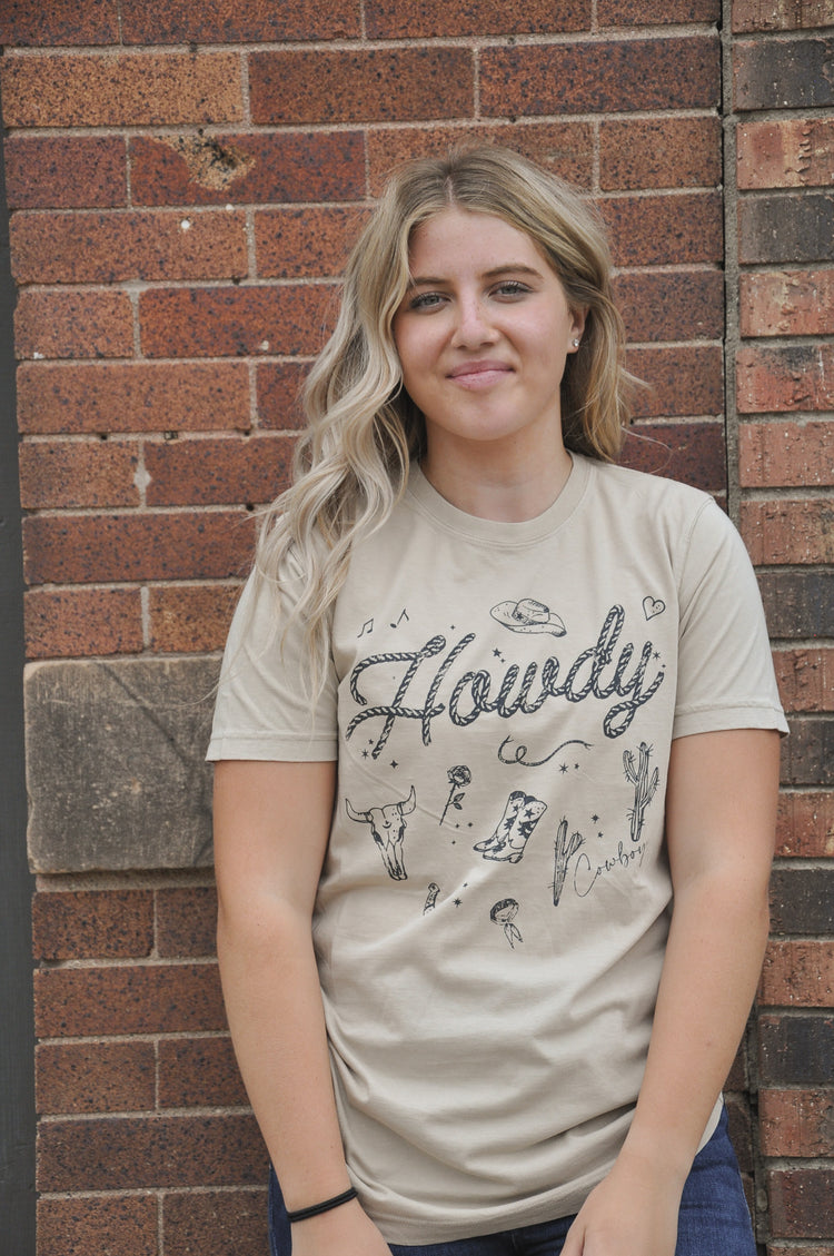 Howdy Doodle Western Graphic Tee