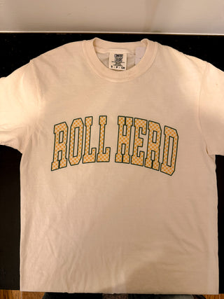 Roll Herd Gingham Graphic Tee