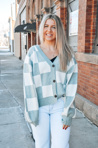 Impeccably Chic Checkered Jacket