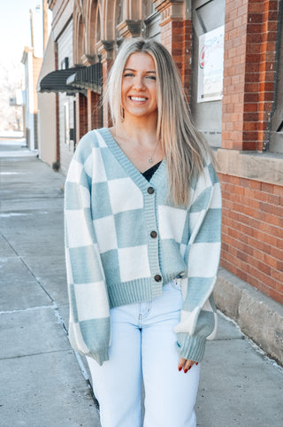 Impeccably Chic Checkered Jacket