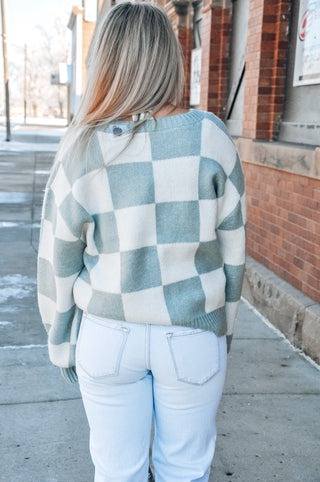 Impeccably Chic Checkered Jacket