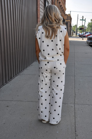 Polka Dot Tank & Pants Set