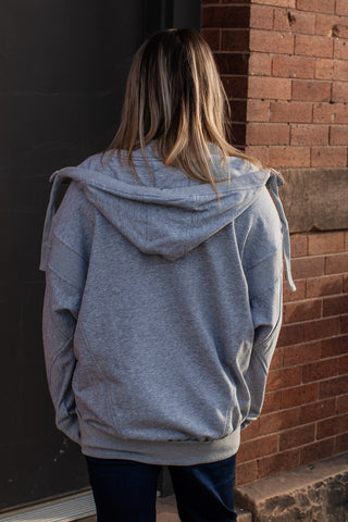 Ultra Oversized Zip Up Hoodie | JQ Clothing Co.