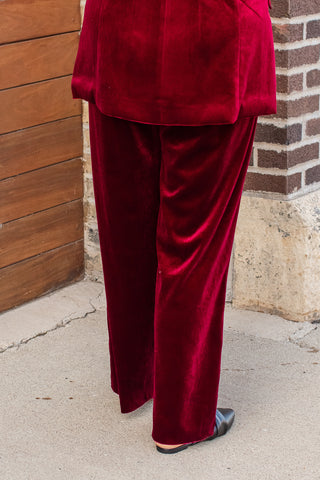 Luxurious Velvet Wide Leg Pants | JQ Clothing Co.