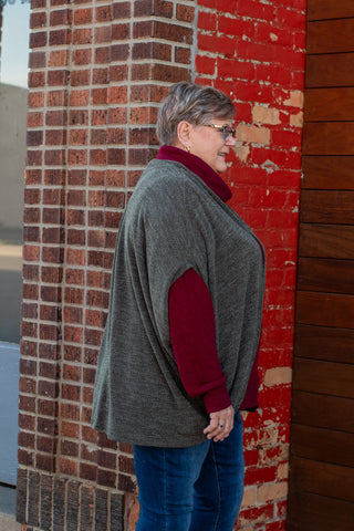 Curvy Open Dolman Cardigan | JQ Clothing Co.