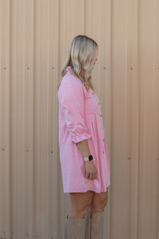 Baby Pink Babydoll Dress | JQ Clothing Co.