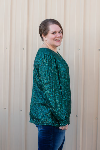 Sparkle and Shine Curvy Top | JQ Clothing Co.