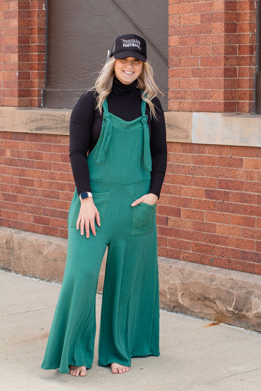 Adjustable Straps Jumpsuit with Pockets | JQ Clothing Co.