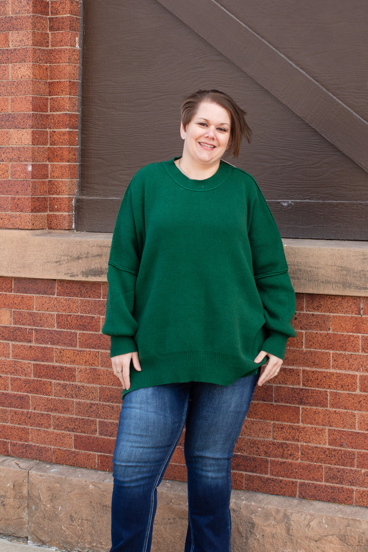 On The Hunt Curvy Comfy Sweater | JQ Clothing Co.