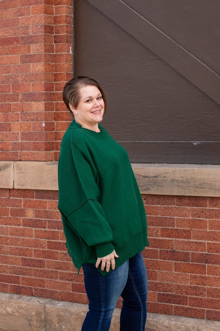 On The Hunt Curvy Comfy Sweater | JQ Clothing Co.