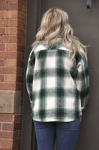 Jonathan Classic Plaid Long Sleeve Shacket