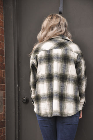 Jonathan Classic Plaid Long Sleeve Shacket