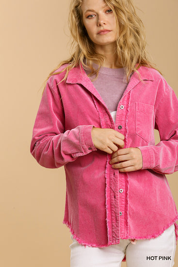The Barbie Corded Fall Jacket | JQ Clothing Co.