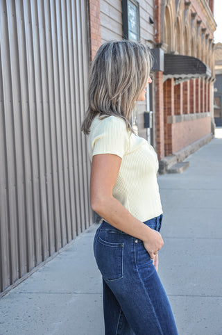 Lace Detail Ribbed Cardigan