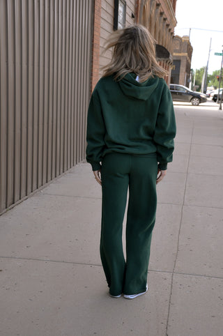 Lani Cloud Fleece Wide Leg Sweat Set