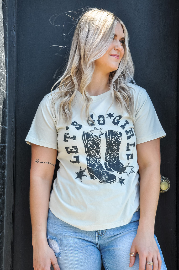 Let's Go Girls Boots Country Tee