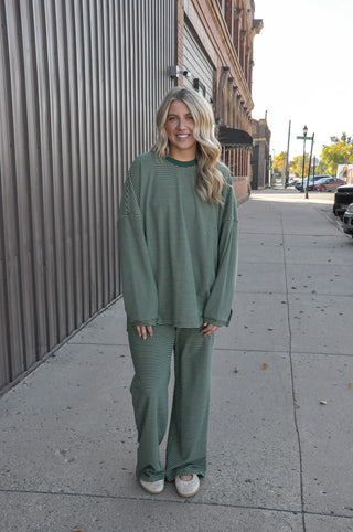 Cloud Soft Stripe Lounge Set