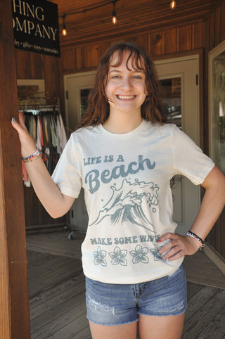 Life's A Beach Graphic Tee