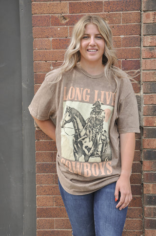 Long Live Cowboys Mineral Graphic Tee