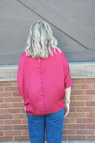 Loose and Flowy Dolman Blouse