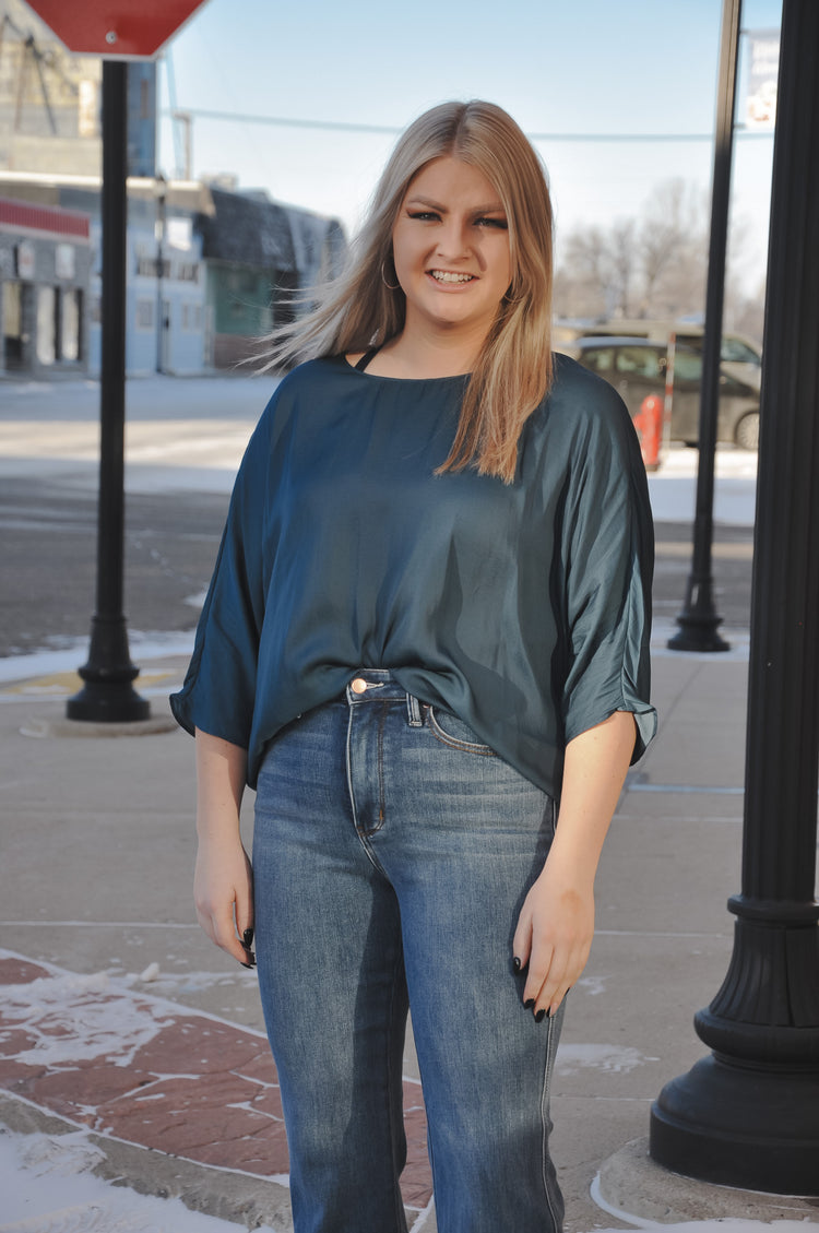 Loose and Flowy Dolman Blouse