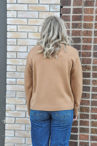 Lt. Brown Coffee Weather Sweater