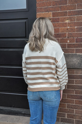 Luna LS Striped Sweater | JQ Clothing Co.