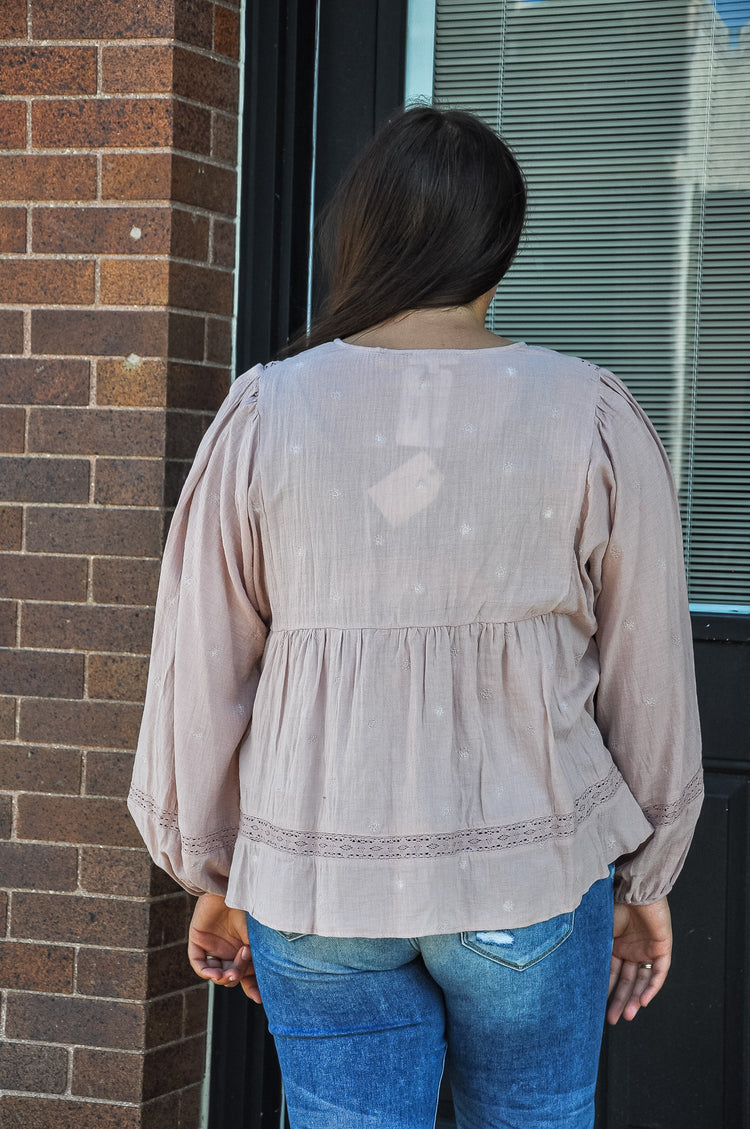 Madly In Love Babydoll Blouse