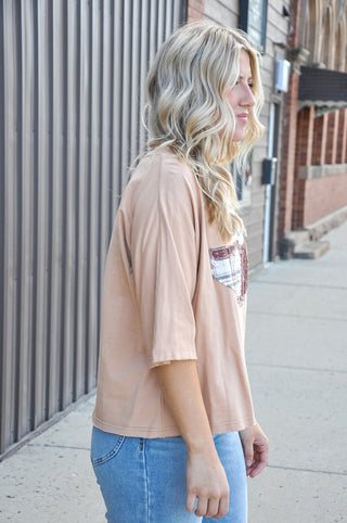 Mallard Duck Patchwork Knit Top