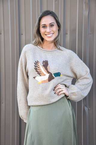 Mallard in Flight Sweater