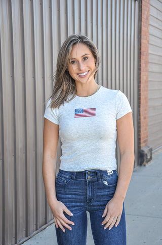 Melange Short Sleeve T-shirt