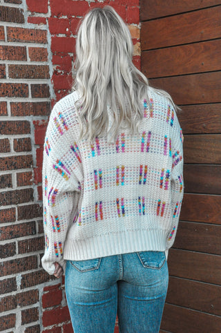 Merida Multi Color Pattern Sweater