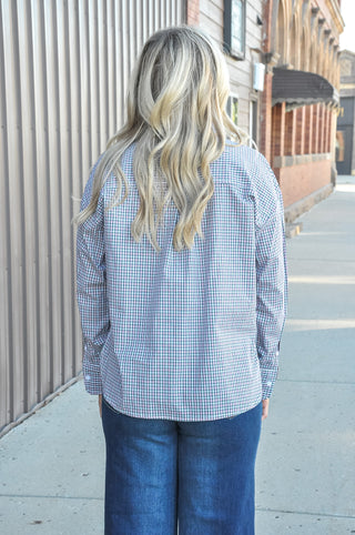 Merry Moments Plaid LS Shirt
