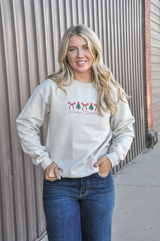 Merry Stitch Cozy Sweatshirt