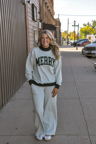 Merry Stripe Cozy Lounge Set