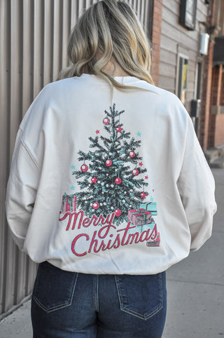 Merry Tree Crew Sweatshirt