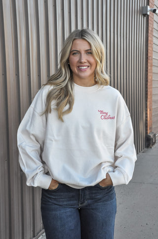 Merry Tree Crew Sweatshirt