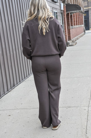 Modal Scuba Luxe Half-Zip Jacket Set