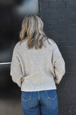 Modern Mock Neck Sweater