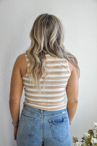 Multi- Colored Stripe Tank