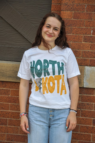 North Dakota State Leopard Graphic Tee