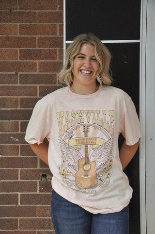 Nashville Music City Graphic Tee