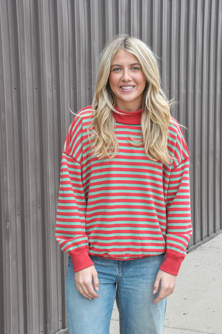 Off Duty Terry Mockneck Top