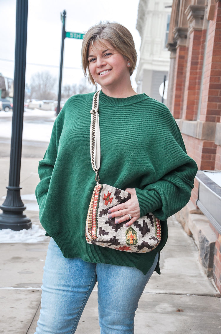 On The Hunt Curvy Comfy Sweater