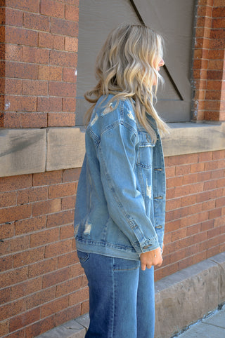 Oversize Trucker Denim Jacket
